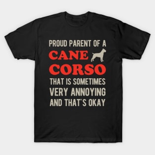 Cane Corso Gift Funny T-Shirt